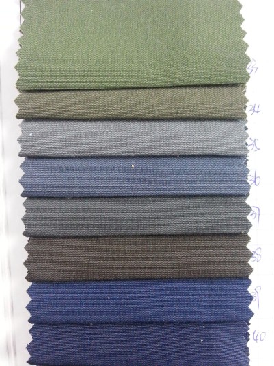 GZ-SGFA  天絲棉竹節 風衣面料 1502# 細節-1